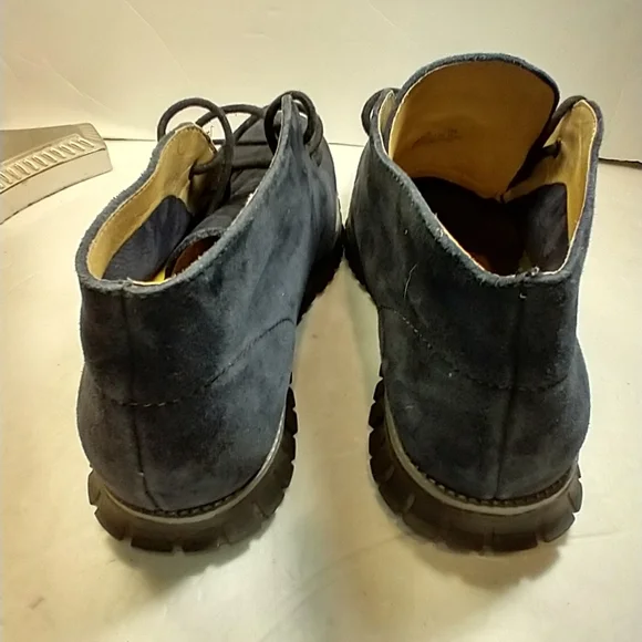 Cole Haan Zerogrand Blue Suede Chukka Boots Men's sz 11M. - Picture 5 of 10